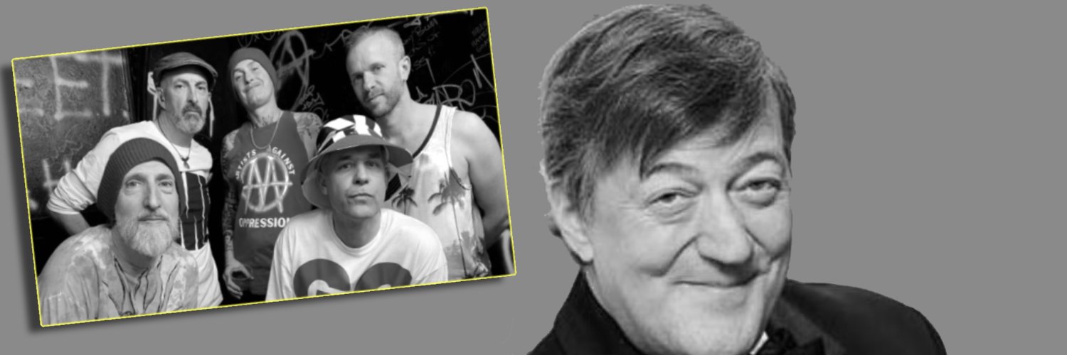 EMF & Stephen Fry for Xmas No.1 banner