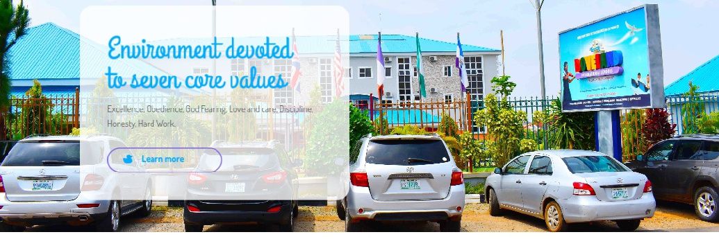 Doveland International School banner