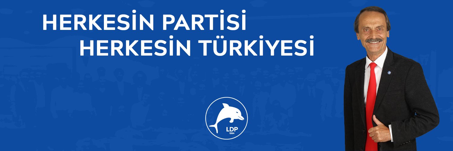 Liberal Demokrat Parti's banner