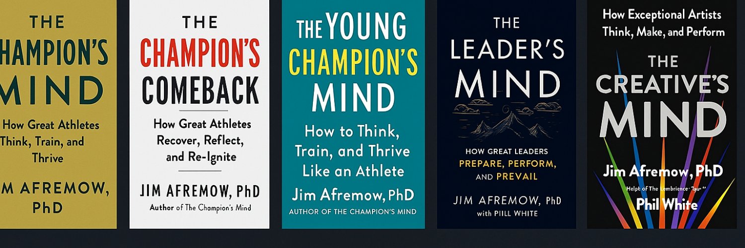 Dr. Jim Afremow banner