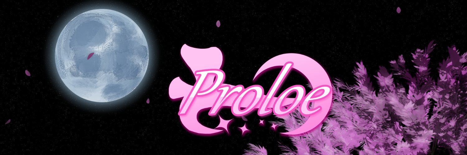 Proloe 💜 VTuber 🇵🇸🍉 banner