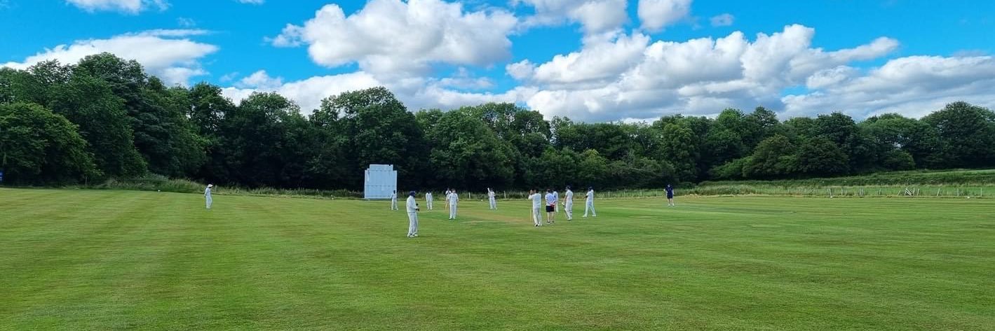 Bersham Cricket Club banner