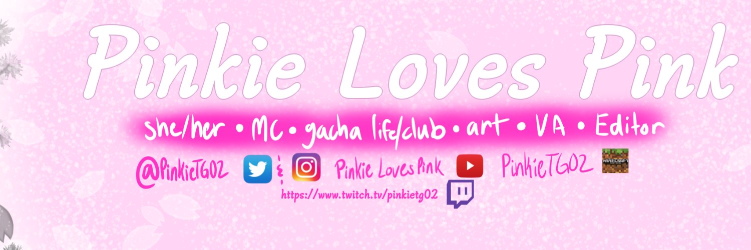 •Pinkie Loves Pink•💝🌸 banner