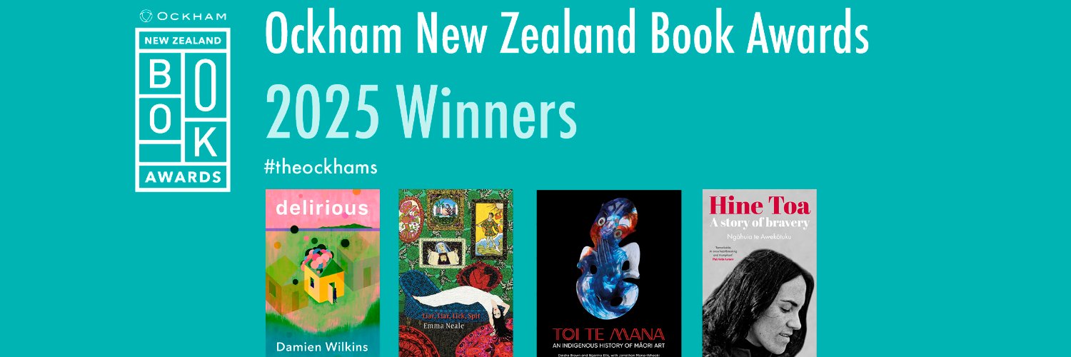 Ockham NZ Book Awards's banner