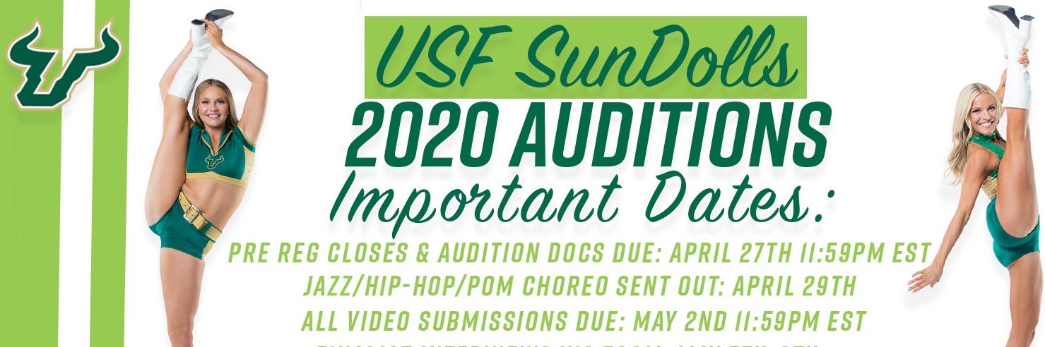 USF SunDolls banner