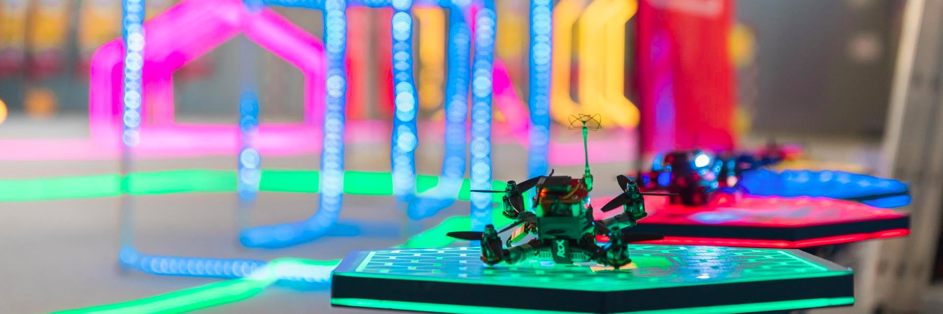 Course de Drone banner