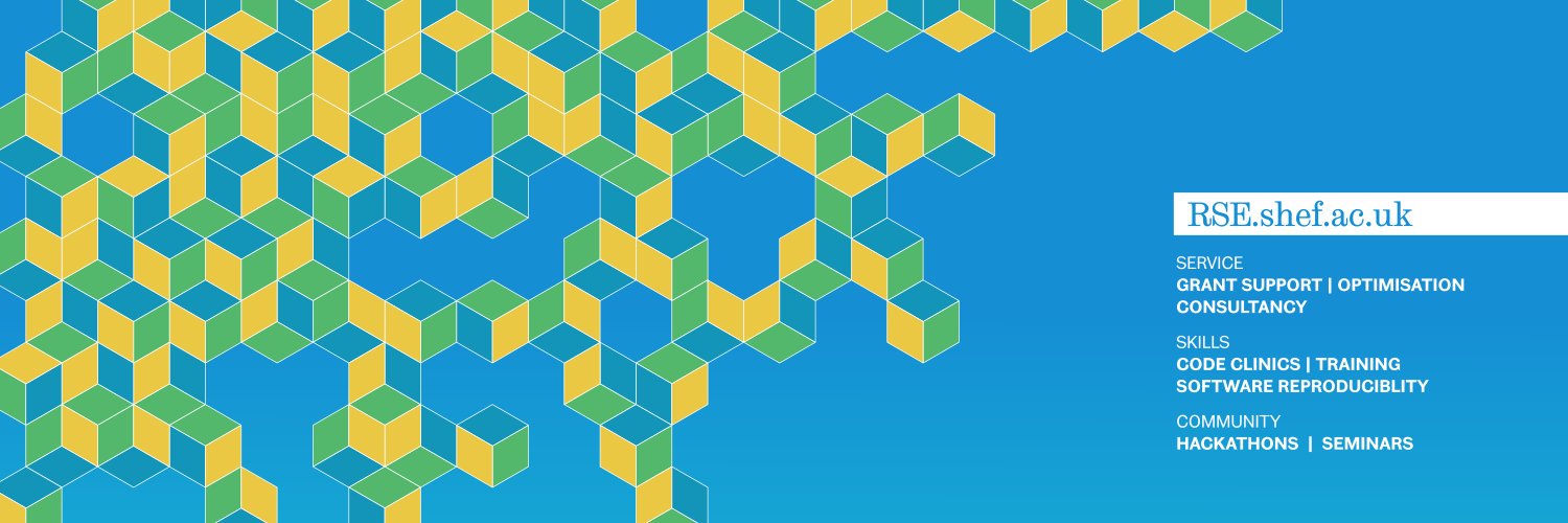 RSE@Sheffield banner