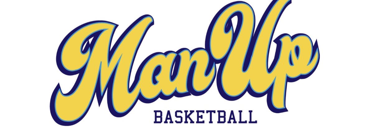MAN UP Basketball banner