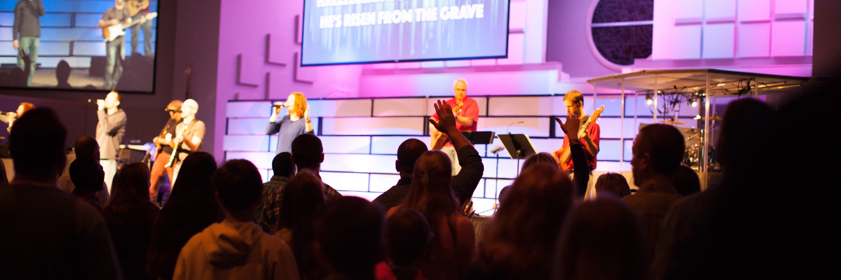 Center Grove Church banner