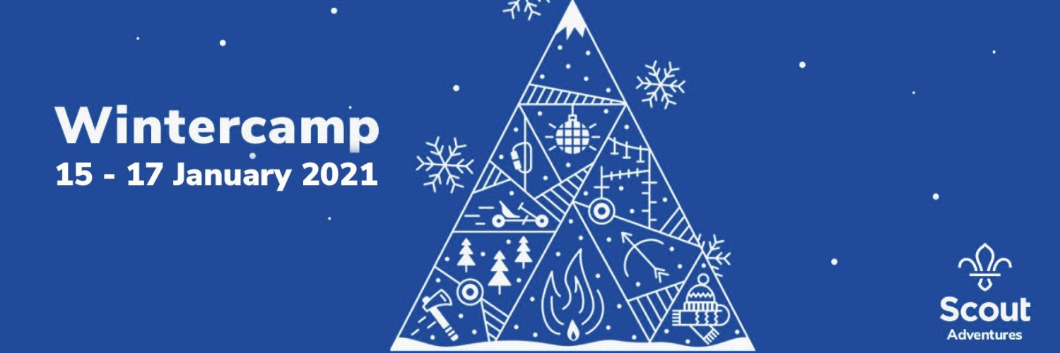 Scout Adventures Hawkhirst Wintercamp banner