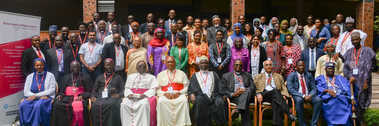 African Council of Religious Leaders's banner