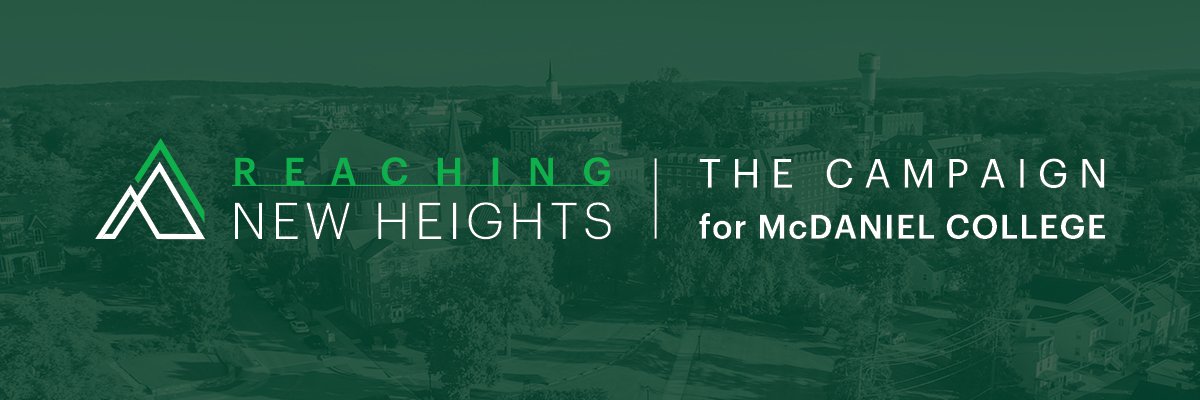 McDaniel College banner