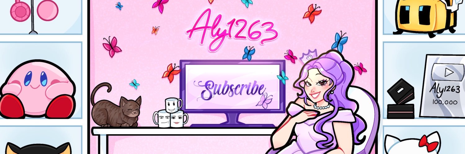 Aly 🦋 banner