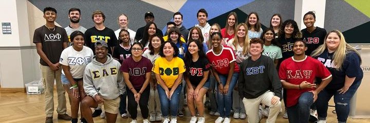 UNC Charlotte Fraternity & Sorority Life banner