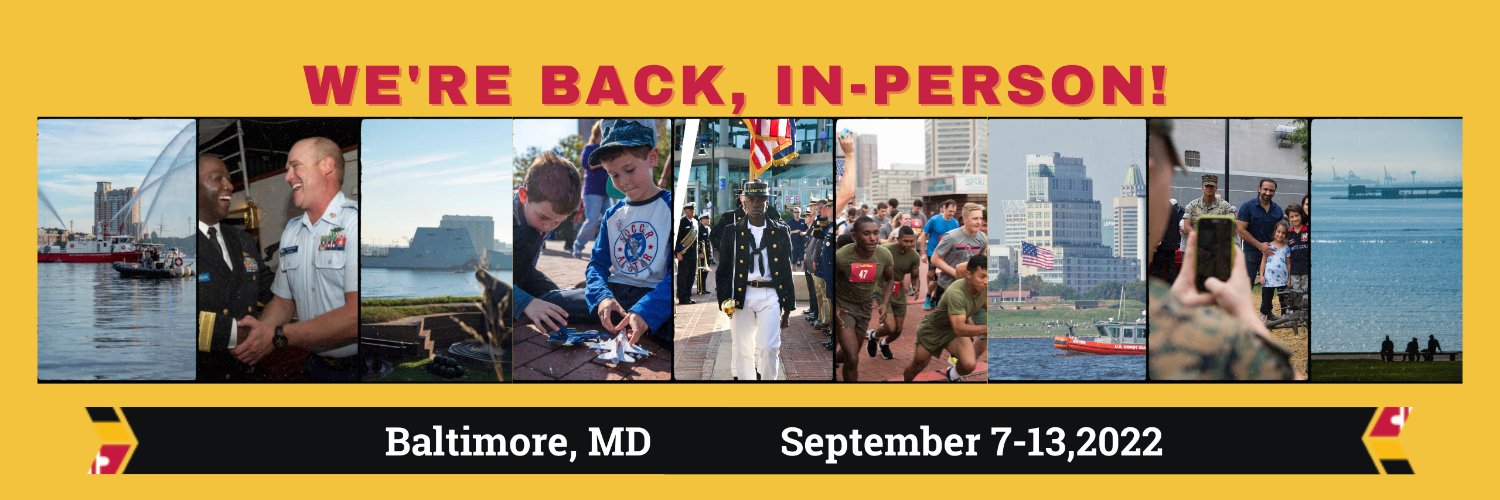 Maryland Fleet Week & Flyover Baltimore banner