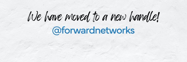 FwdNetworks Profile Banner