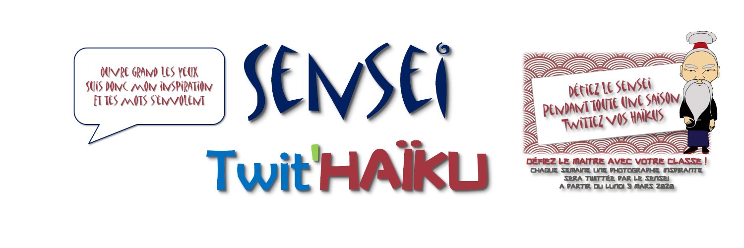 Sensei Twithaiku banner