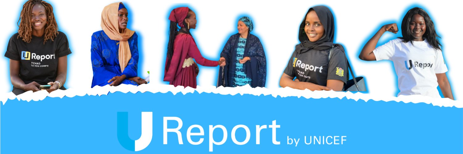 U-Report Tchad banner