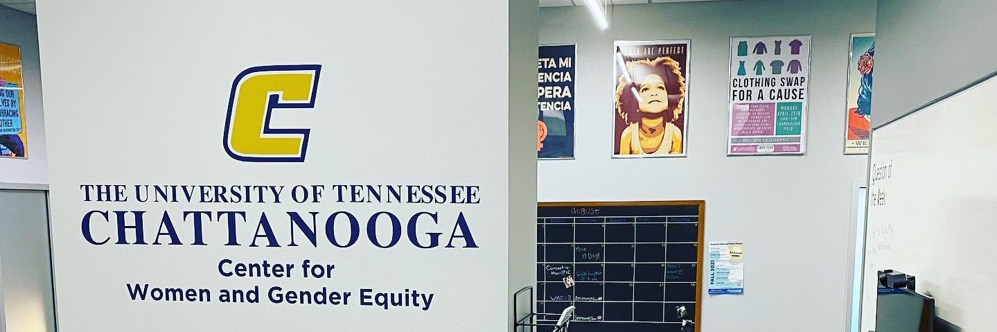 Center for Women and Gender Equity @ UTC banner