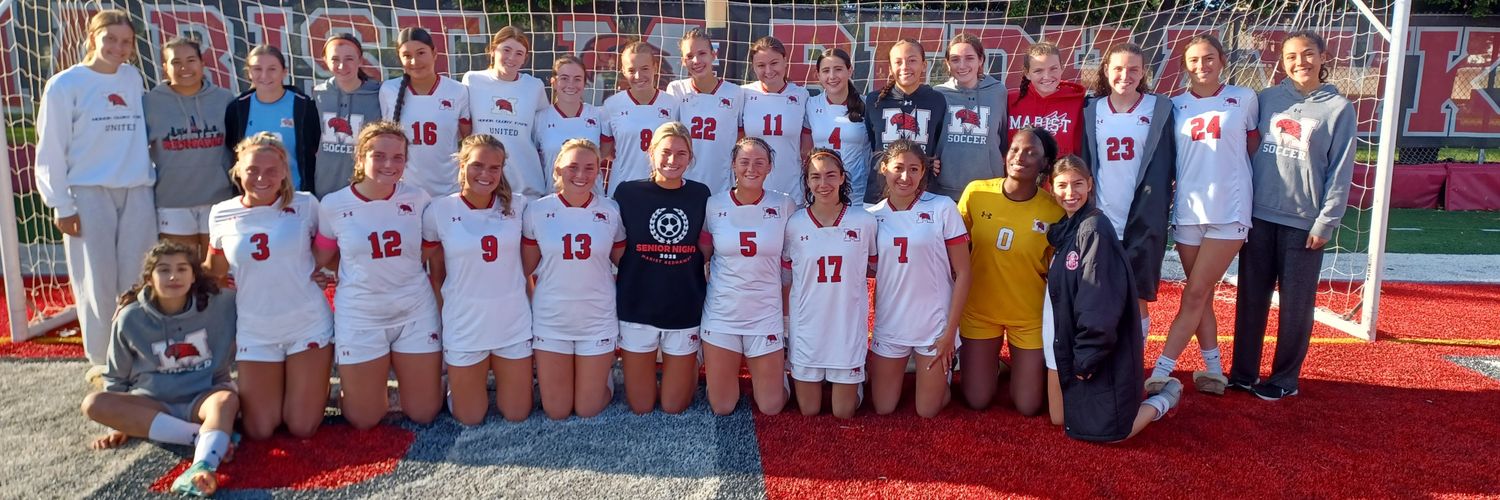 Marist Girls Soccer #RedhawkUnited banner