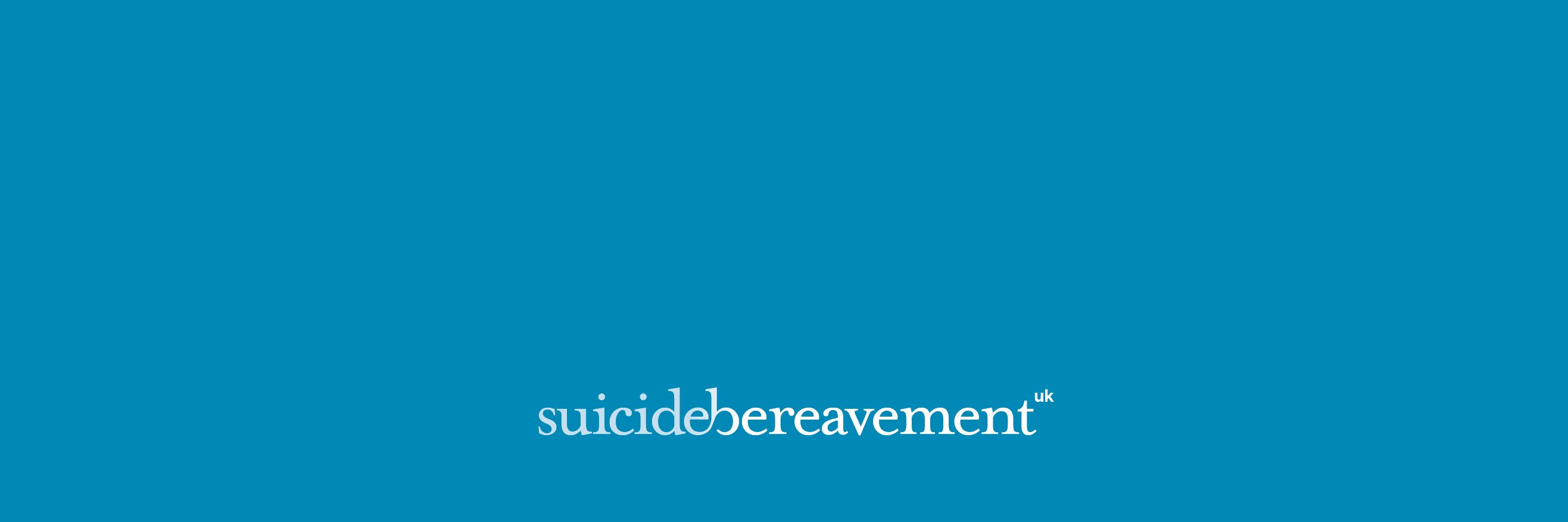 Suicide Bereavement banner