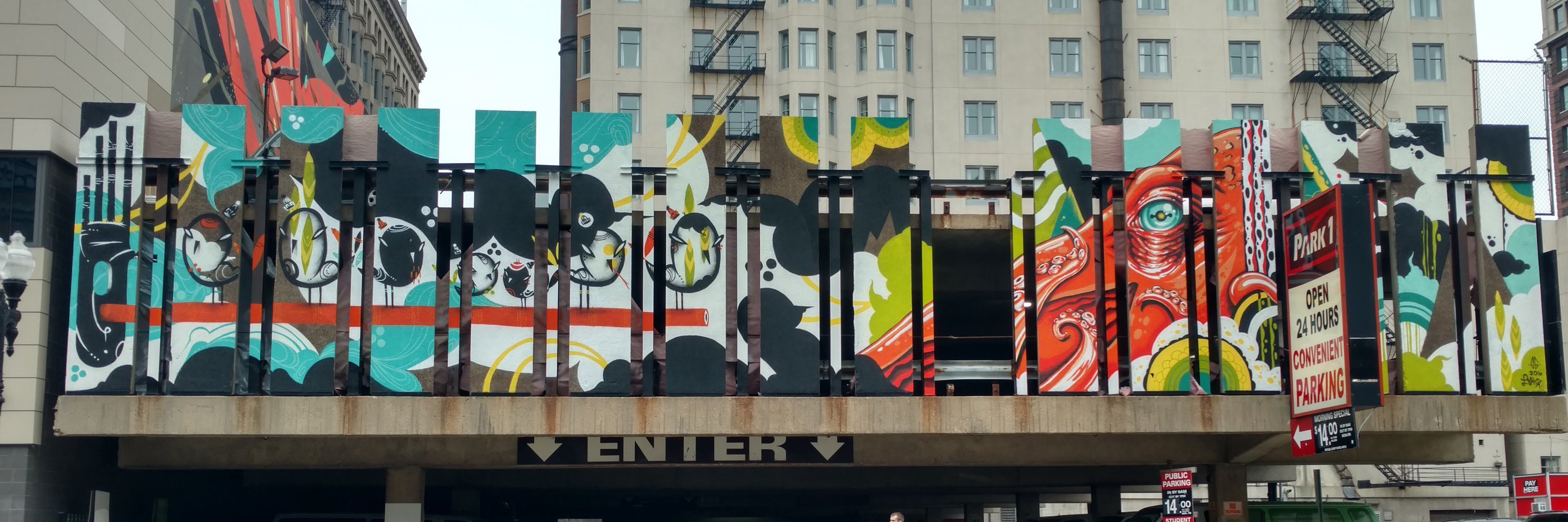Wabash Arts Corridor banner