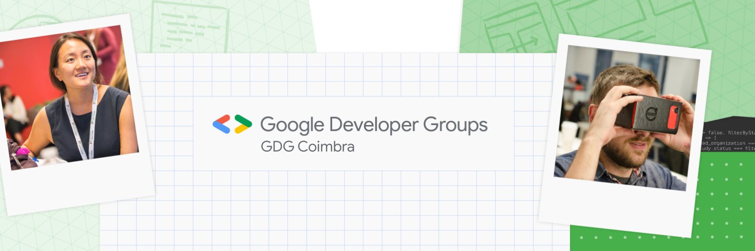 GDG Coimbra banner