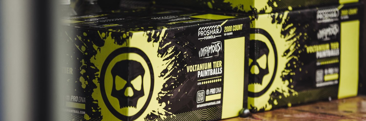 Infamous Paintball banner