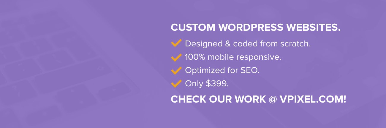 CustomWPDesign's profile banner image