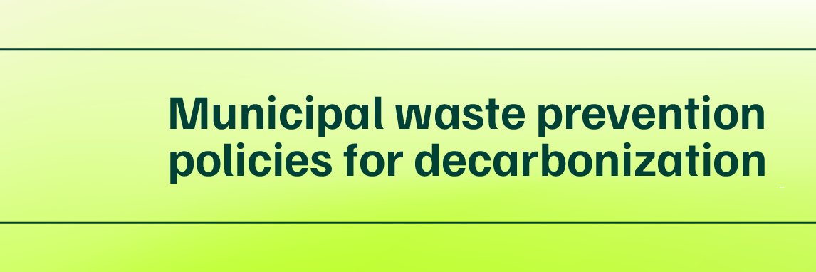 Waste in Progress banner