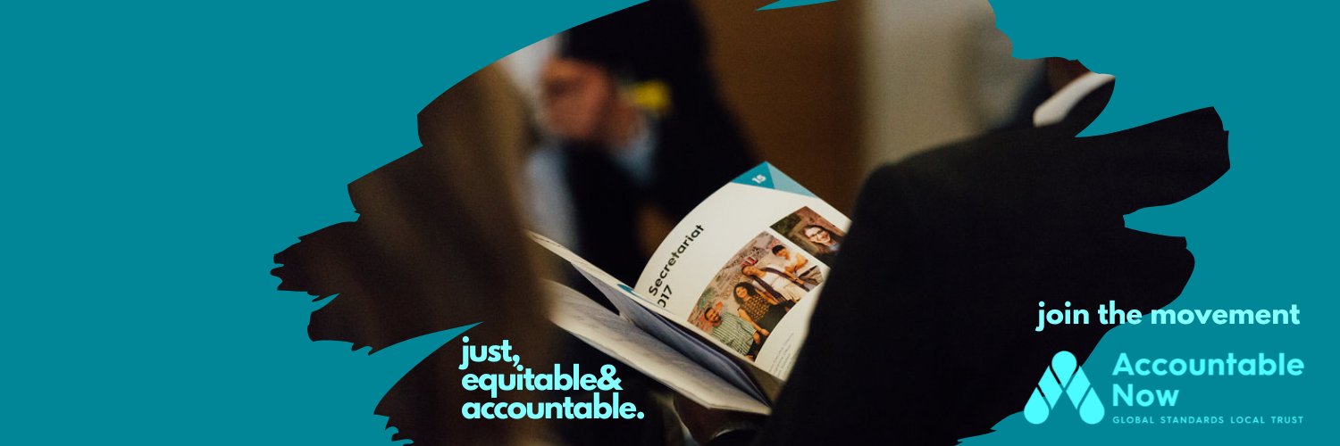 Accountable Now banner