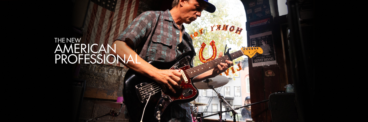 Fender's profile banner image