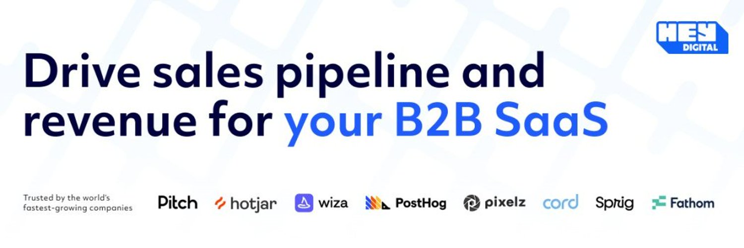 Dylan Hey | SaaS & Agency banner