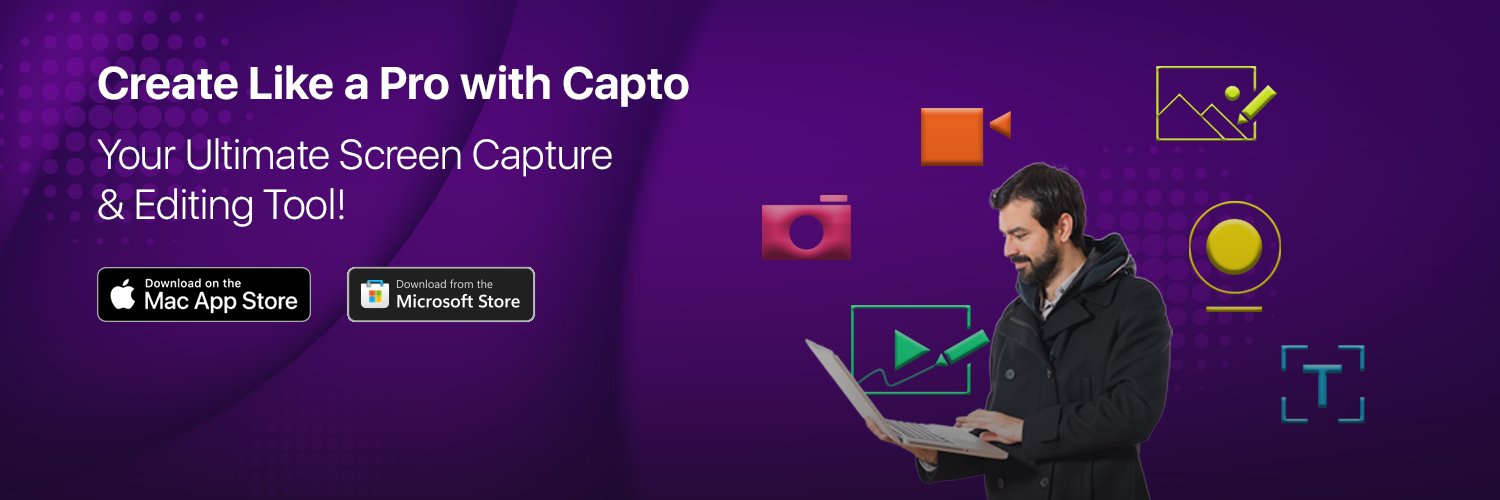 Capto App banner