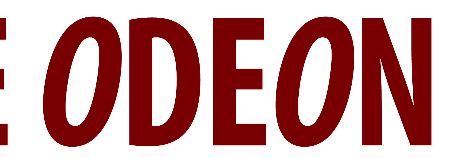 The Odeon banner