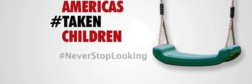 America's #Taken banner