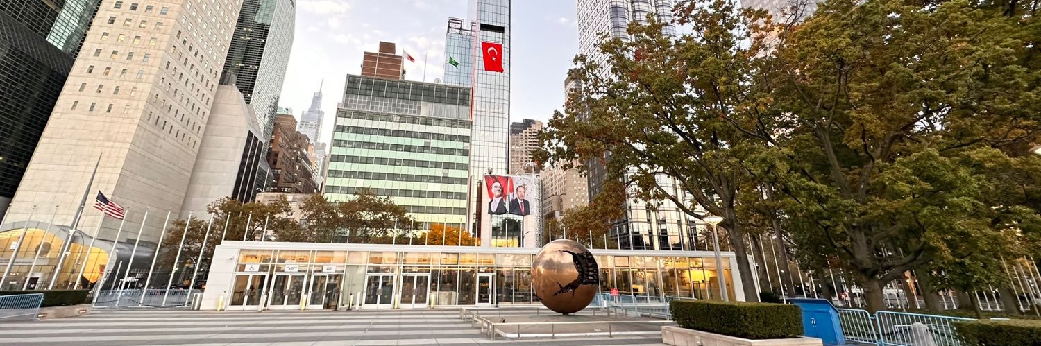 Türkiye at UN's banner