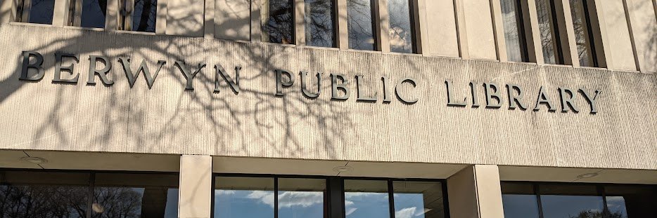 Berwyn Public Library banner