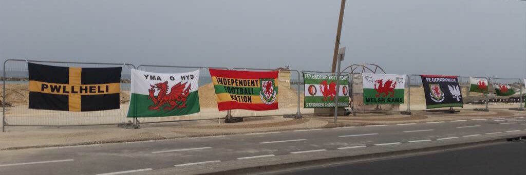 Welsh Football Flags banner