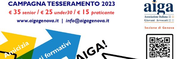 AIGA Genova Profile Banner
