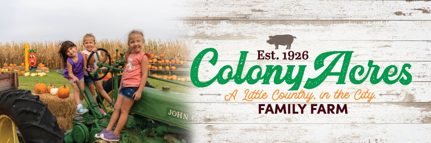 Colony Acres Iowa banner