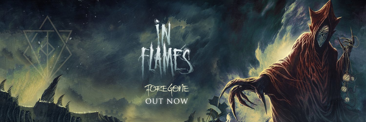 In Flames banner