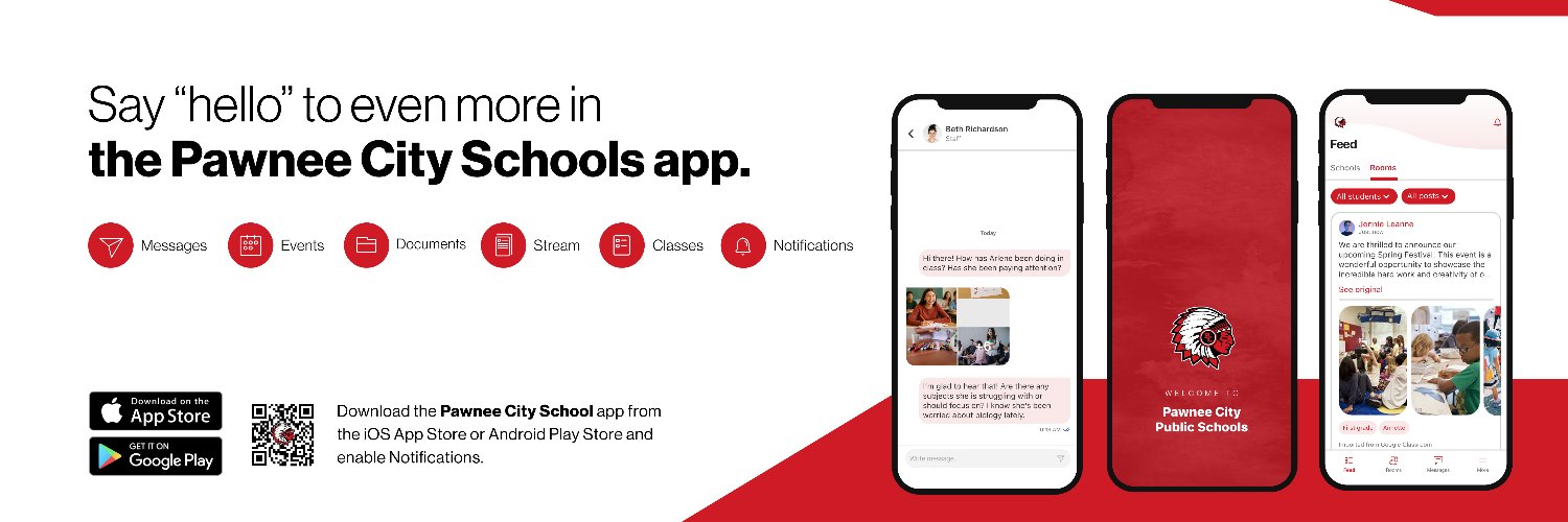 Pawnee City School banner