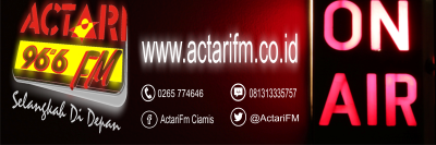 Radio Actari FM Ciamis banner