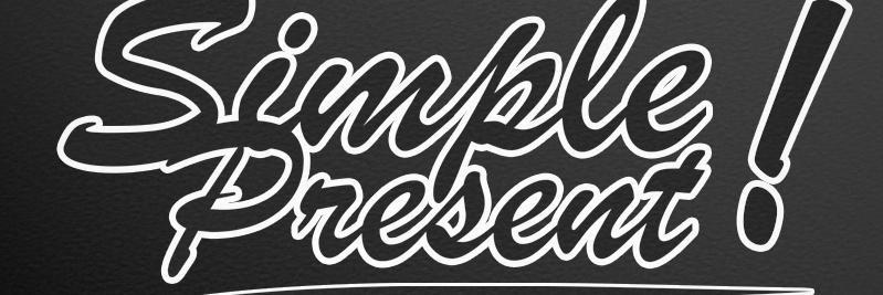 Simple Present banner