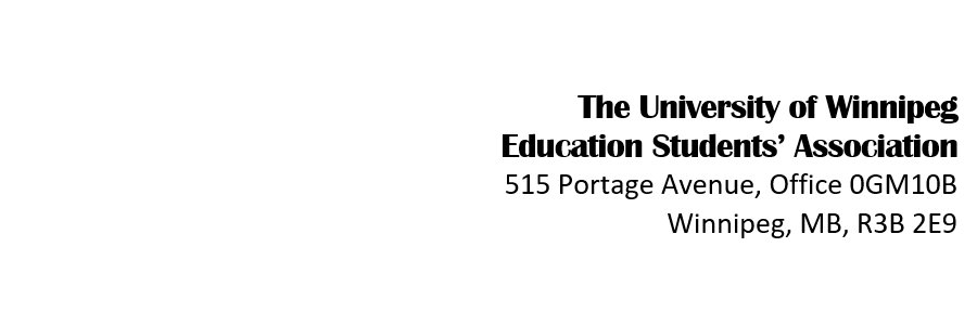 Education Students' Association banner