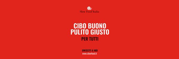 SlowFoodItaly Profile Banner