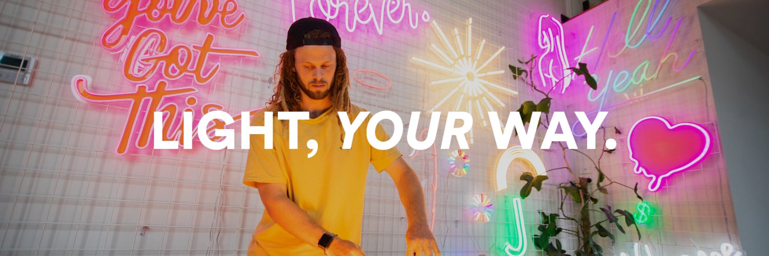 Custom Neon® banner