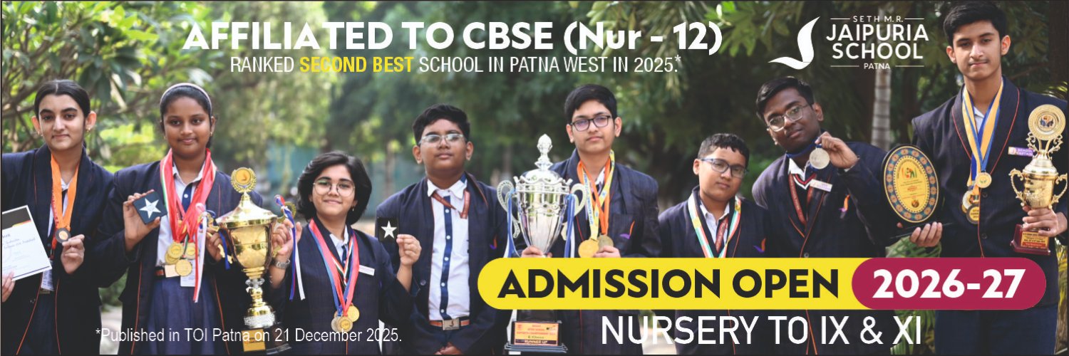 Jaipuria SchoolPatna banner