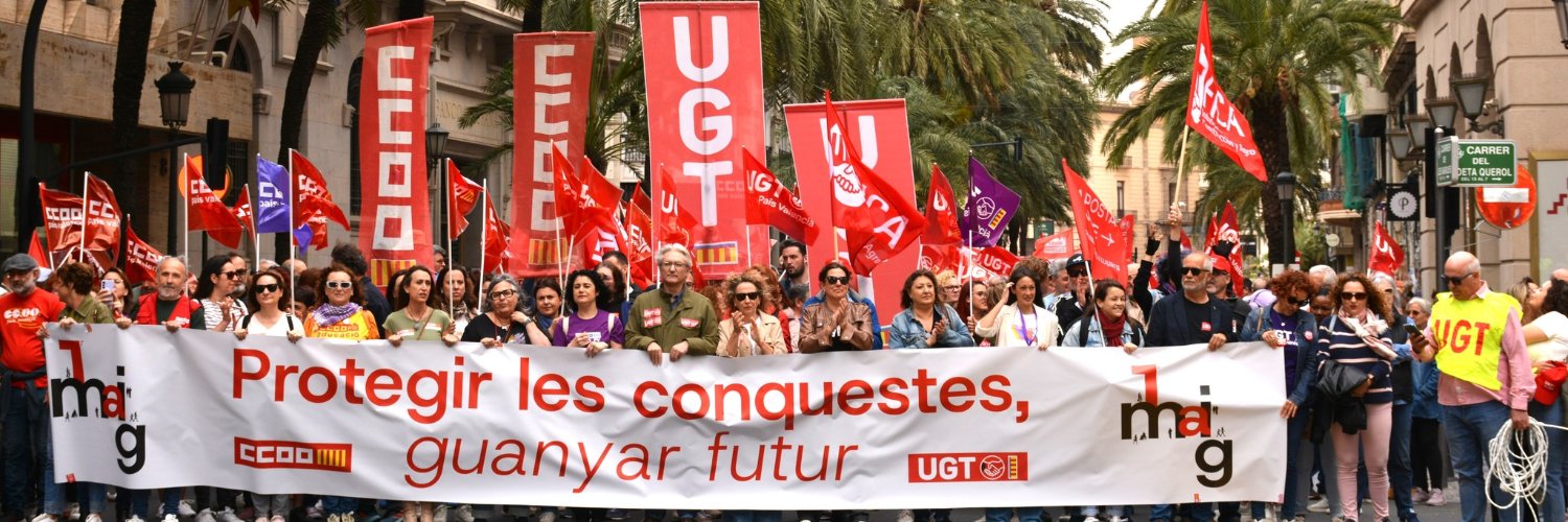 UGT País Valencià banner